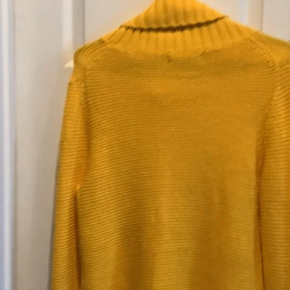 Banana Republic Yellow Cowl Neck Sweater - Picture 9 of 10
